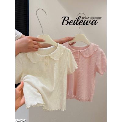 AG0025 ÁO CỔ POLO VIỀN BÈO CHO BG