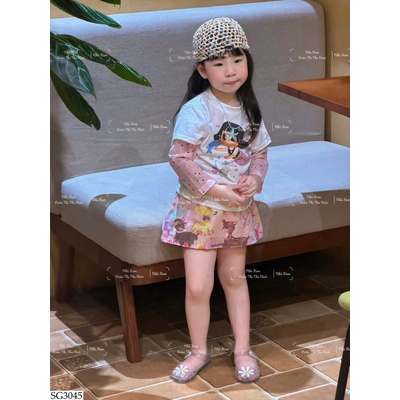 SG3045 SET ÁO VÁY TIÊN CÁ CHO BG