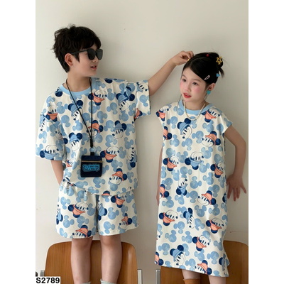 S2789 SET HỌA TIẾT MICKEY CHO BÉ