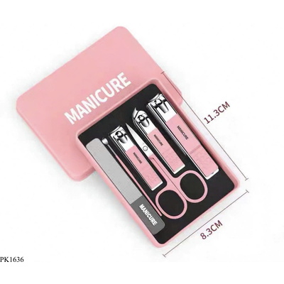 PK1636 BỘ DỤNG CỤ CẮT MÓNG TAY 6 CHI TIẾT
