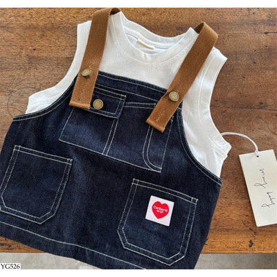 YG526 ÁO YẾM DENIM MMY