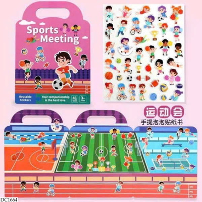 DC1664 SÁCH CÁC CHỦ ĐỀ DÁN STICKER
