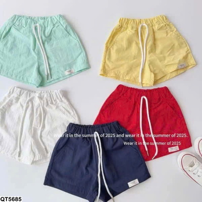 QT5685 QUẦN SHORT SẮC MÀU CHO BÉ TRAI