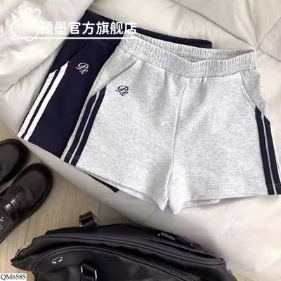 QM6585 QUẦN SHORT THỂ THAO VIỀN SỌC NỮ