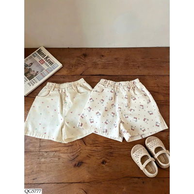 QG5777 QUẦN SHORT CHO BÉ GÁI