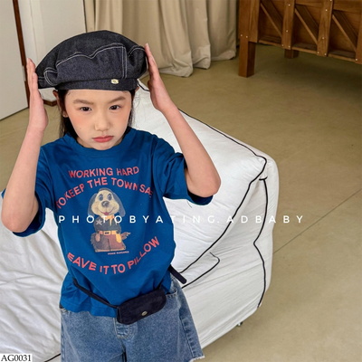 AG0031 ÁO PHÔNG CÚN DỄ THƯƠNG
