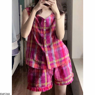 SM5268 BỘ NGỦ SÁT NÁCH HỒNG