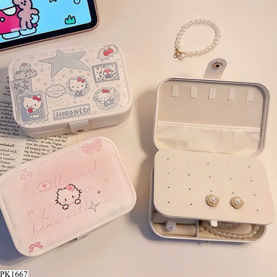 PK1667 HỘP ĐỰNG TRANG SỨC HELLO KITTY