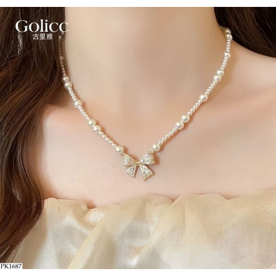 PK1687 DÂY CHUYỀN MẶT NƠ GOLICC