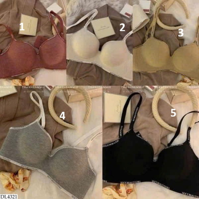 DL4321 ÁO LÓT BRA VIỀN CHỮ