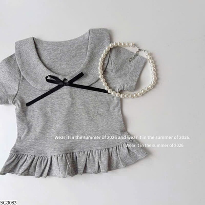 SG3083 ÁO PHỐI QUẦN SHORT CHẤM BI CHO BG 