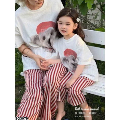 SG3079 SET ĐÒ NGỦ MẶC NHÀ CHO MẸ VÀ BÉ