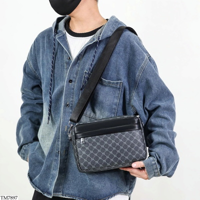 TM7897 TÚI ĐEO CHÉO NAM HỌA TIẾT