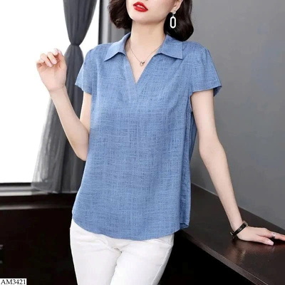 AM3421 ÁO CỔ V CHO MẸ