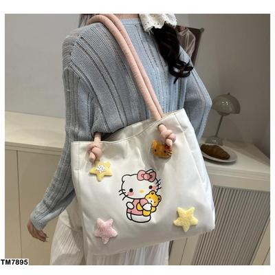 TM7895 TÚI TOTE ĐEO VAI KITTY DỄ THƯƠNG
