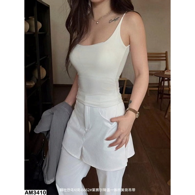 AM3410 ÁO 2 DÂY HÀN QUỐC KÈM ĐỆM MÚT