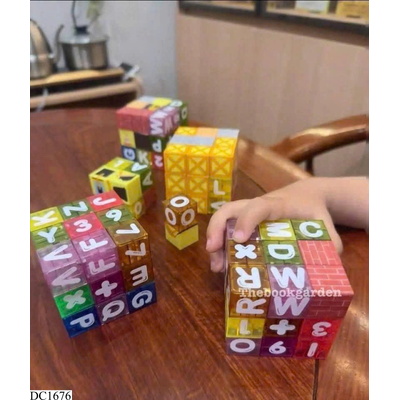 DC1676 SET BỘ NAM CHÂM KHỐI CHỮ SỐ 40 MÓN