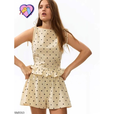 SM5313 SET ÁO BÈO MIX QUẦN SHORT KASLEAD