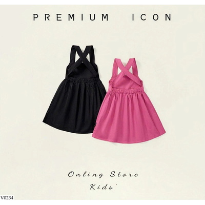 V0234 VÁY DÂY BÉ GÁI PREMIUM ICON