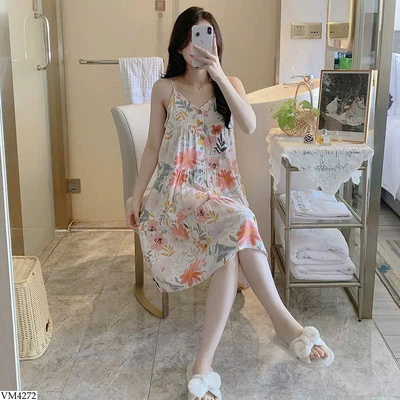 VM4272 VÁY NGỦ 2 DÂY CHO NỮ