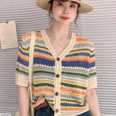 AM3439 ÁO SẮC MÀU LEN