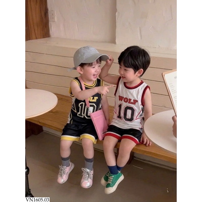 VN1605.03 SET 2 BỘ BA LỖ CHO BÉ TRAI