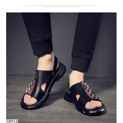 GB912  DÉP SANDAL NAM PLOVER PHỐI CARO