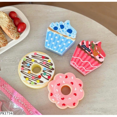 PK1734 SET 4C XỐP RỬA BÁT BÁNH NGỌT SIÊU XINH