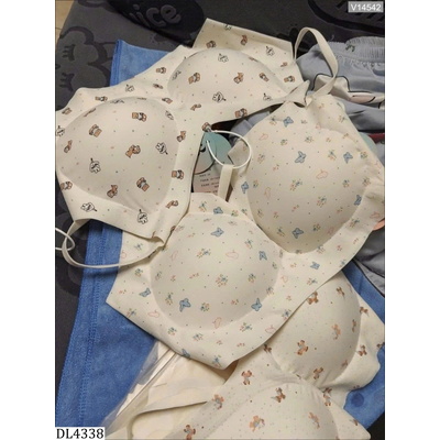 DL4338 SET 3 ÁO BRA HỌA TIẾT