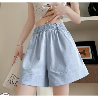 QM6642 SHORT THÔ MỀM CẠP CHUN