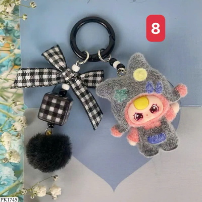 PK1745 SET 3 CHIẾC MÓC KHÓA BÚP BÊ