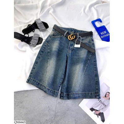 QM6663 QUẦN SHORT JEAN CHO NỮ 