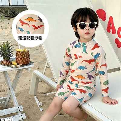 DB1374 BỘ BƠI KHỦNG LONG DÀI TAY CHO BÉ
