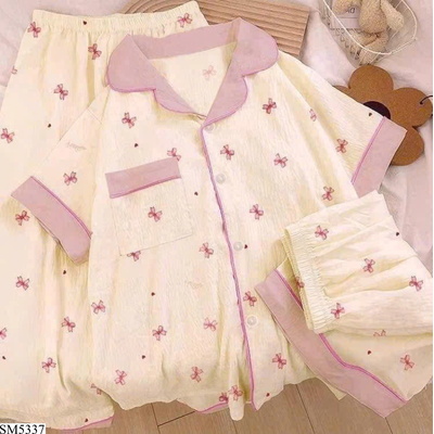 SM5337 SET 3 MÓN PYJAMA NỮ