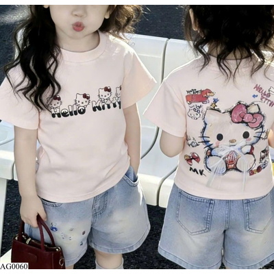 AG0060 ÁO THUN KITTY DỄ THƯƠNG