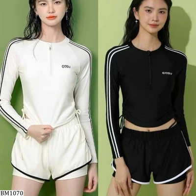 BM1070   BỘ BƠI DÀI TAY NỮ
