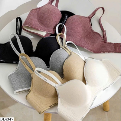 DL4347 ÁO BRA NỮ VIỀN CHỮ