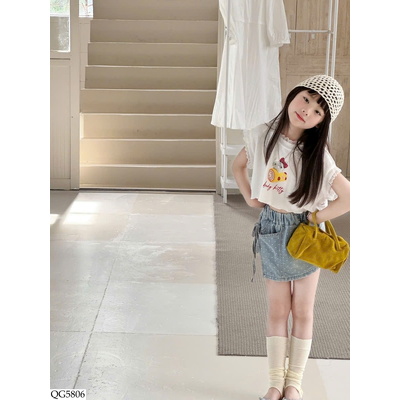 QG5806 QUẦN JEAN GIẢ VÁY CHO BG
