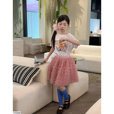 V0260 CHÂN VÁY TUTU CHO BÉ GÁI