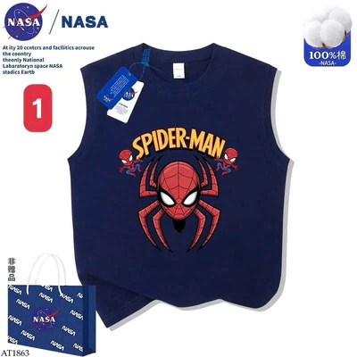 AT1863 ÁO BA LỖ NASA SPIDER-MAN CHO BÉ