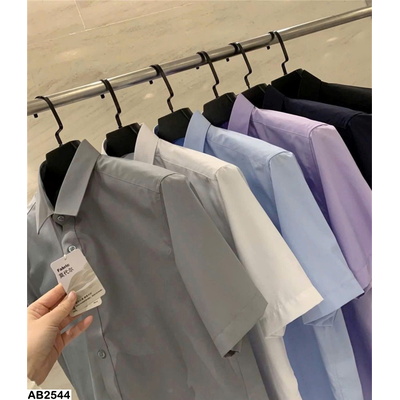 AB2544 ÁO SƠ MI NAM IN BLUE
