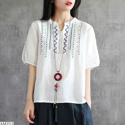 AM3511 ÁO ĐŨI THÊU MỀM