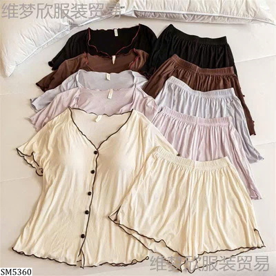 SM5360 BỘ NGỦ MẶC NHÀ KÈM BRA