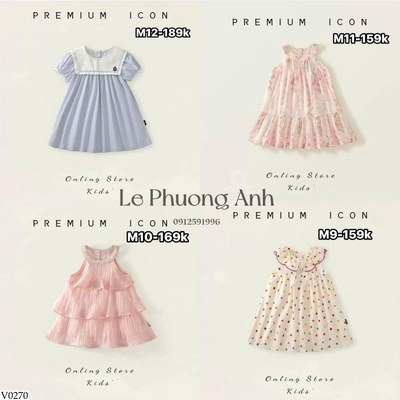 V0270 ĐẦM CÔNG CHÚA PREMIUM