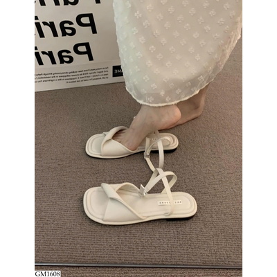 GM1608 DÉP SANDAL MŨI VUÔNG CHO NỮ