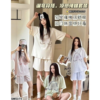 SM5374 BỘ CỘC MẶC NHÀ CHO NỮ