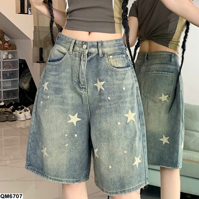 QM6707 QUẦN NGỐ JEANS NGÔI SAO
