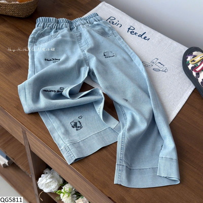 QG5811 QUẦN JEAN ỐNG RỘNG CHO BG