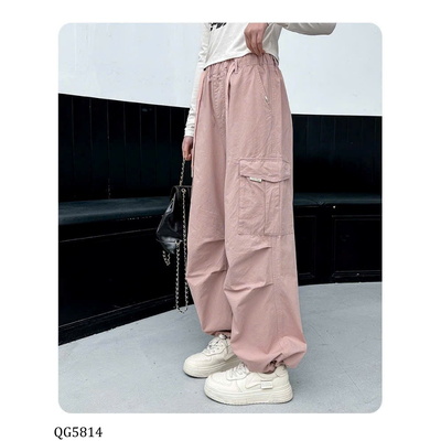 QG5814  QUẦN JOGGER TÚI HỘP CHO BÉ GÁI
