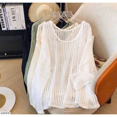 AM3547 ÁO REN LƯỚI NỮ THỜI TRANG